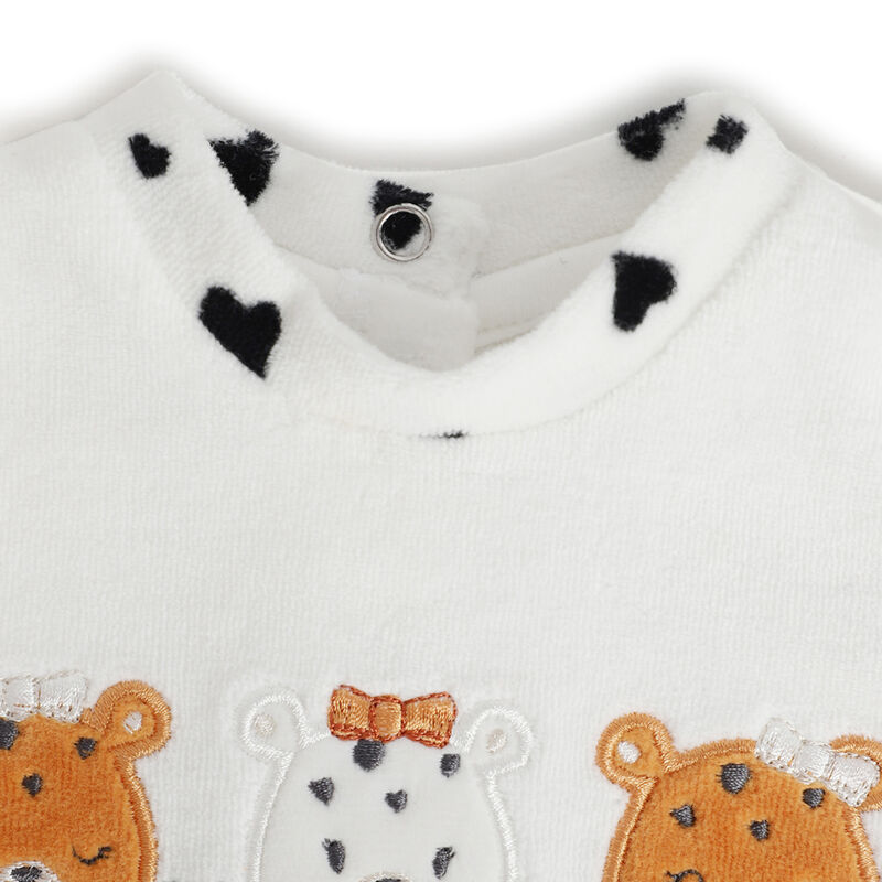 Infants Applique Sweater with Leggings image number 4